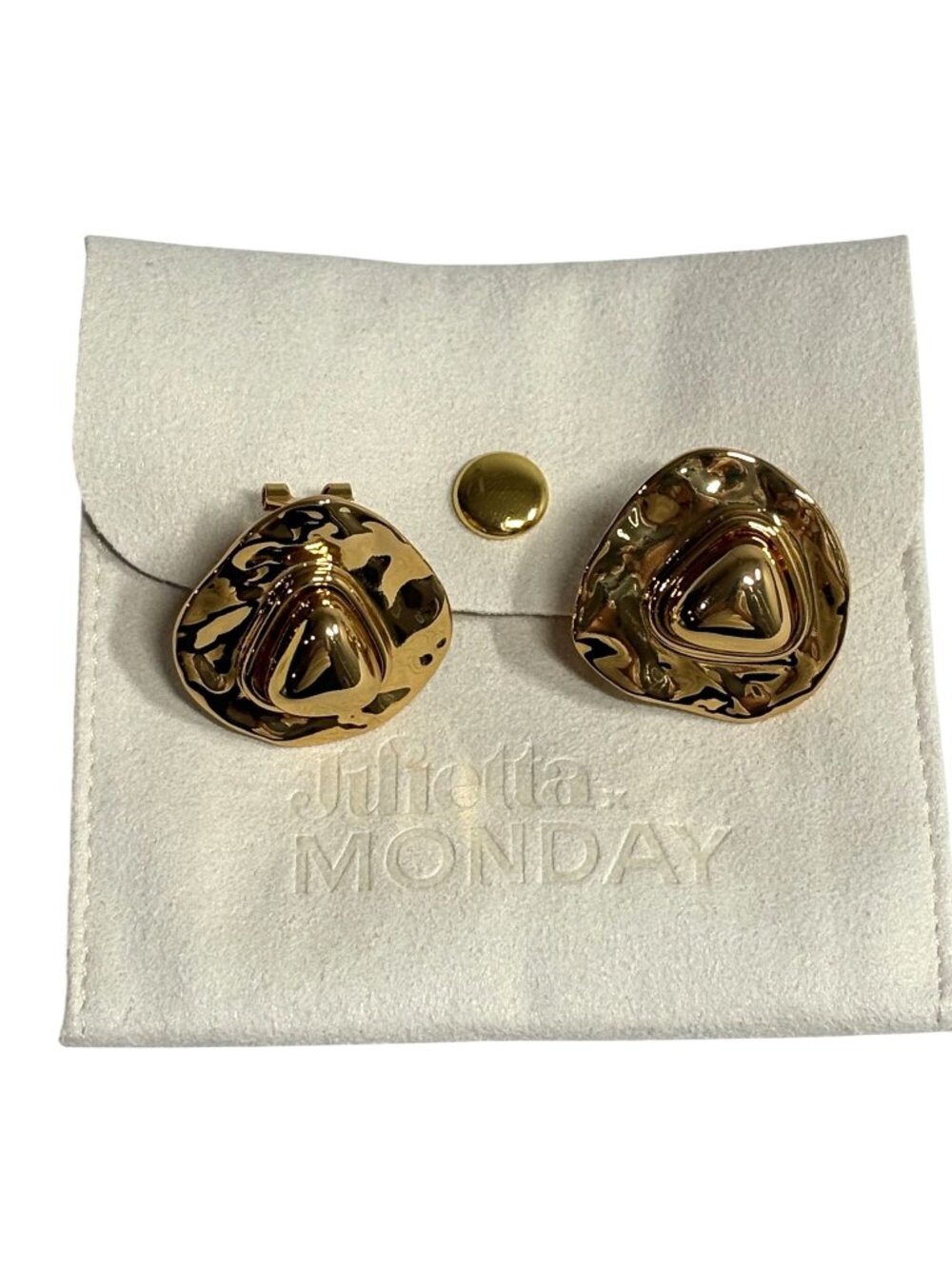 Julietta x Monday Swimwear Monaco Earrings in Gold